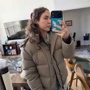 Aritzia Superpuff Modern Taupe